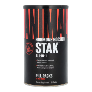 Animal, Stak, Hormone Booster, All-In-1 Pill Packs, 21 Packs